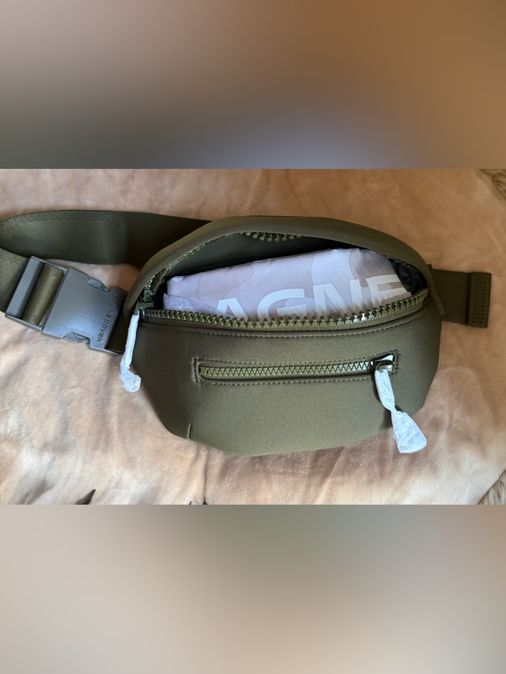 DAGNE DOVER - ACE FANNY PACK Dark Moss